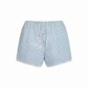 Schlafshorts aus Baumwollpopeline Schlafshorts aus Baumwollpopeline
