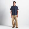 SCHWERES BAUMWOLL-HERREN-T-SHIRT MIT RELAXED-SCHNITTEN SCHWERES BAUMWOLL-HERREN-T-SHIRT MIT RELAXED-SCHNITTEN