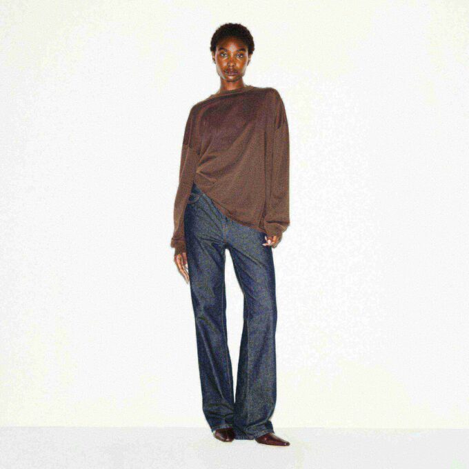 SCHWERES BAUMWOLL-OVERSIZE-LANGARM-T-SHIRT SCHWERES BAUMWOLL-OVERSIZE-LANGARM-T-SHIRT