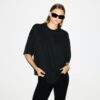 SCHWERES BAUMWOLL-OVERSIZE-T-SHIRT SCHWERES BAUMWOLL-OVERSIZE-T-SHIRT