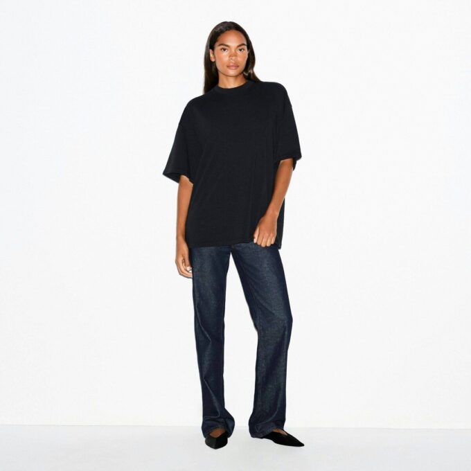 SCHWERES BAUMWOLL-OVERSIZE-T-SHIRT SCHWERES BAUMWOLL-OVERSIZE-T-SHIRT