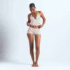 Set aus Spitzen-Dreieck-Top und Shorts – für jede Figur geeignet Set aus Spitzen-Dreieck-Top und Shorts – für jede Figur geeignet