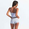 Set aus Spitzen-Dreieck-Top und Shorts – für jede Figur geeignet Set aus Spitzen-Dreieck-Top und Shorts – für jede Figur geeignet