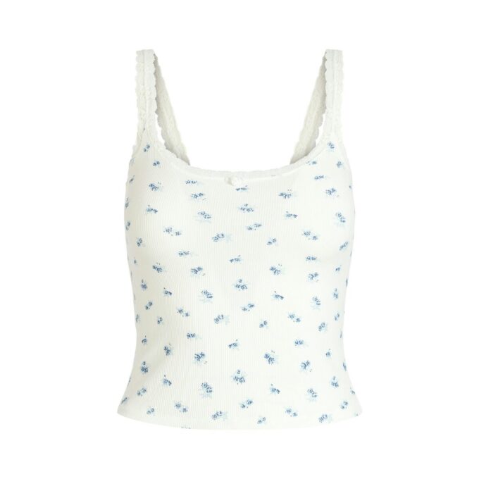 Weiches Lounge-Spitzen-Cami Weiches Lounge-Spitzen-Cami