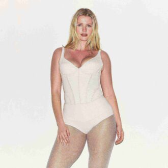 Shapewear-Korsett aus Baumwolle