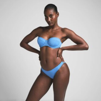SIGNATURE SWIM TRÄGERLOSES BIKINI-TOP MIT BÜGELN