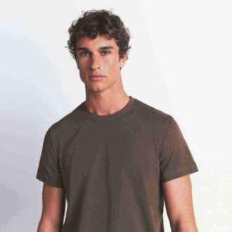 SKIMS BAUMWOLL-HERREN-KLASSISCHES T-SHIRT