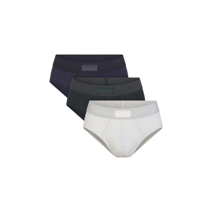 SKIMS Baumwoll-Herrenslips, 3er-Pack SKIMS Baumwoll-Herrenslips, 3er-Pack