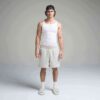 SKIMS Baumwoll-Rib-Tanktop für Herren, 3er-Pack SKIMS Baumwoll-Rib-Tanktop für Herren, 3er-Pack
