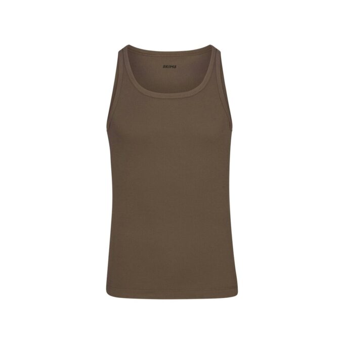 SKIMS Baumwoll-Rib-Tanktop für Herren, 3er-Pack SKIMS Baumwoll-Rib-Tanktop für Herren, 3er-Pack