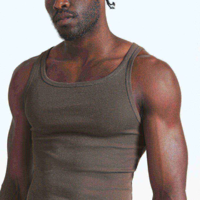 SKIMS Baumwoll-Rib-Tanktop für Herren, 3er-Pack SKIMS Baumwoll-Rib-Tanktop für Herren, 3er-Pack
