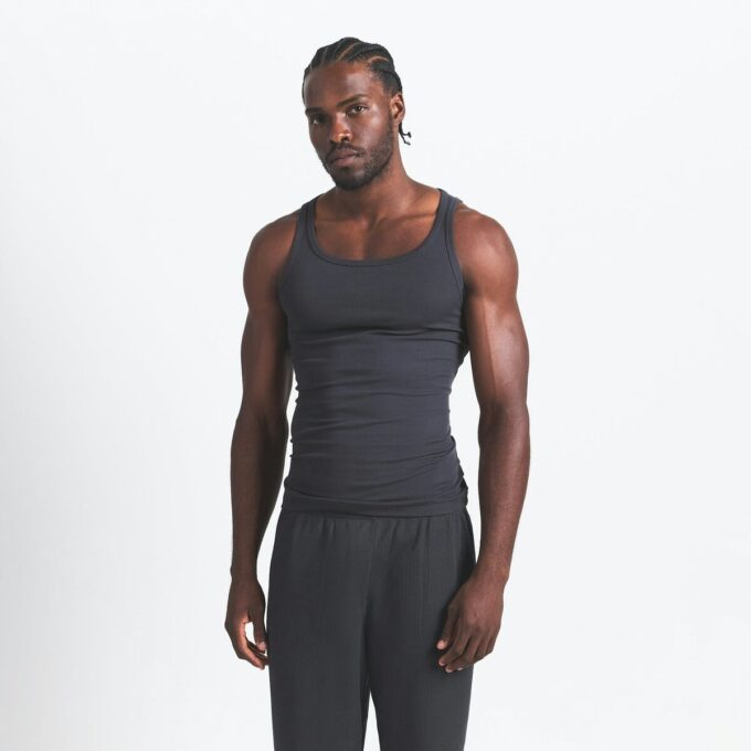 SKIMS Baumwoll-Rib-Tanktop für Herren, 3er-Pack SKIMS Baumwoll-Rib-Tanktop für Herren, 3er-Pack