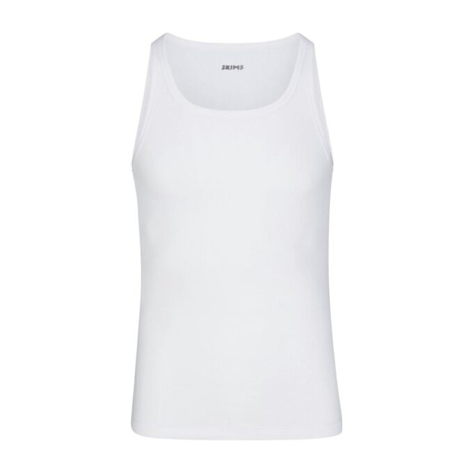 SKIMS Baumwoll-Rib-Tanktop für Herren, 3er-Pack SKIMS Baumwoll-Rib-Tanktop für Herren, 3er-Pack