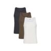 SKIMS Baumwoll-Rib-Tanktop für Herren, 3er-Pack SKIMS Baumwoll-Rib-Tanktop für Herren, 3er-Pack