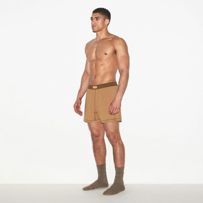 SKIMS Baumwoll-Strickboxershorts für Herren SKIMS Baumwoll-Strickboxershorts für Herren