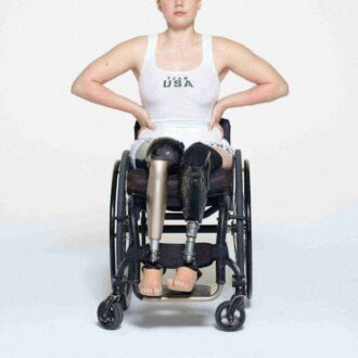 SKIMS FÜR TEAM USA BAUMWOLLRIPPEN-PARALYMPISCHES TANK SKIMS FÜR TEAM USA BAUMWOLLRIPPEN-PARALYMPISCHES TANK