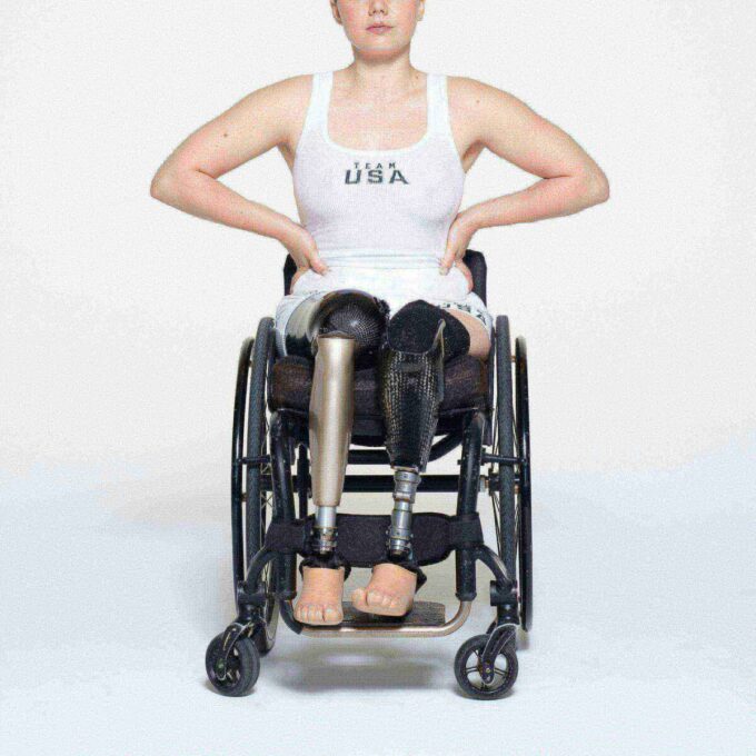 SKIMS FÜR TEAM USA BAUMWOLLRIPPEN-PARALYMPISCHES TANK SKIMS FÜR TEAM USA BAUMWOLLRIPPEN-PARALYMPISCHES TANK