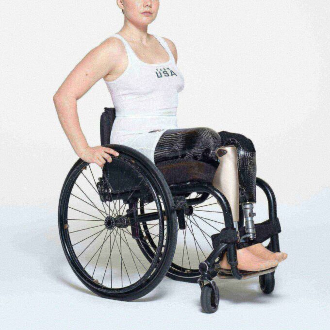 SKIMS FÜR TEAM USA BAUMWOLLRIPPEN-PARALYMPISCHES TANK SKIMS FÜR TEAM USA BAUMWOLLRIPPEN-PARALYMPISCHES TANK