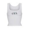 SKIMS FÜR TEAM USA BAUMWOLLRIPPEN-PARALYMPISCHES TANK SKIMS FÜR TEAM USA BAUMWOLLRIPPEN-PARALYMPISCHES TANK
