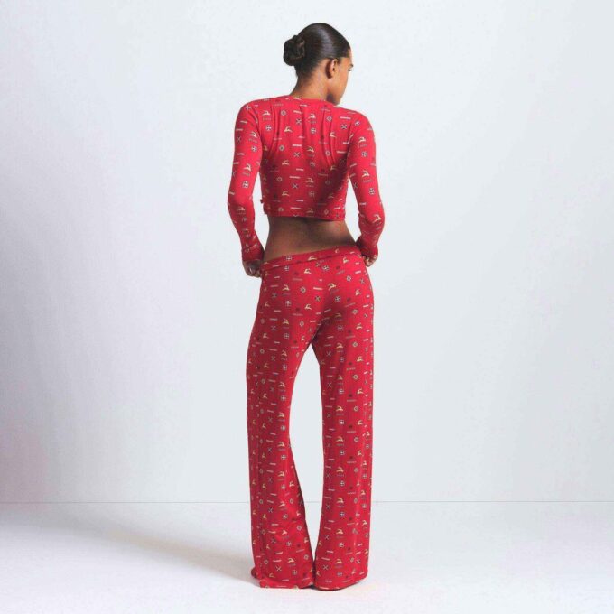 SKIMS SLEEP STRAIGHT LEG PANT SKIMS SLEEP STRAIGHT LEG PANT