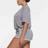 SKIMS TRACK MESH OVERSIZED T-SHIRT SKIMS TRACK MESH OVERSIZED T-SHIRT