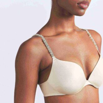 SKIMS ULTIMATE RHINESTONE TEARDROP PUSH-UP BH