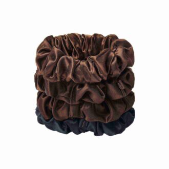 SLIP X SKIMS PURE SILK GROSSE SCRUNCHIES 4ER-PACK