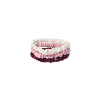 SLIP X SKIMS PURE SILK SKINNY SCRUNCHIE 3er-Pack