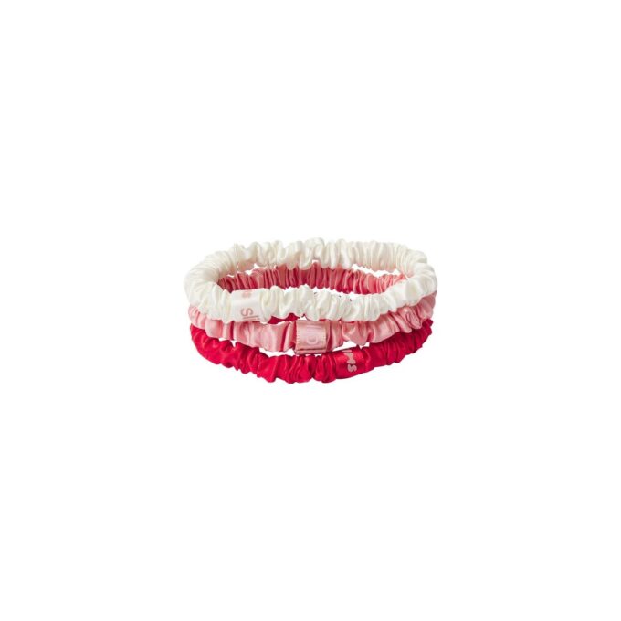 SLIP X SKIMS PURE SILK SKINNY SCRUNCHIE 3er-Pack SLIP X SKIMS PURE SILK SKINNY SCRUNCHIE 3er-Pack