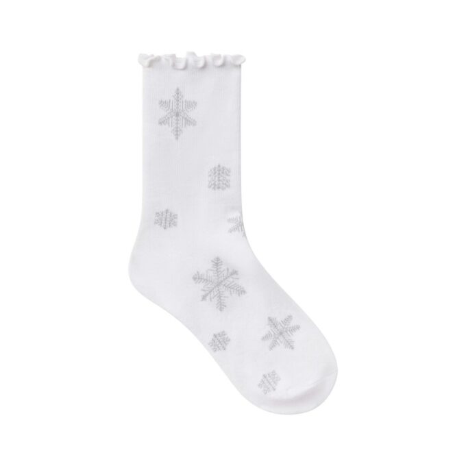 Socken mit Salatrand Socken mit Salatrand