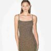 SOFT LOUNGE MIDI SLIP KLEID