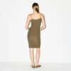 SOFT LOUNGE MIDI SLIP KLEID