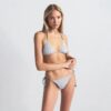 Strass-Strick-Dreieck-Bralette