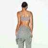 STRICK-BRALETTE MIT STRICKVERKLEIDUNG