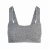 STRICK-BRALETTE MIT STRICKVERKLEIDUNG