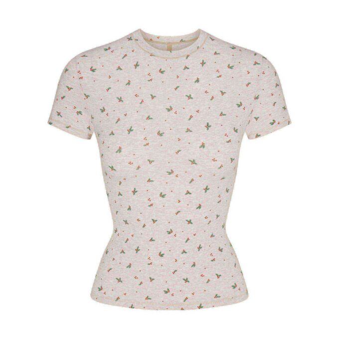 T-SHIRT AUS BAUMWOLLJERSEY T-SHIRT AUS BAUMWOLLJERSEY