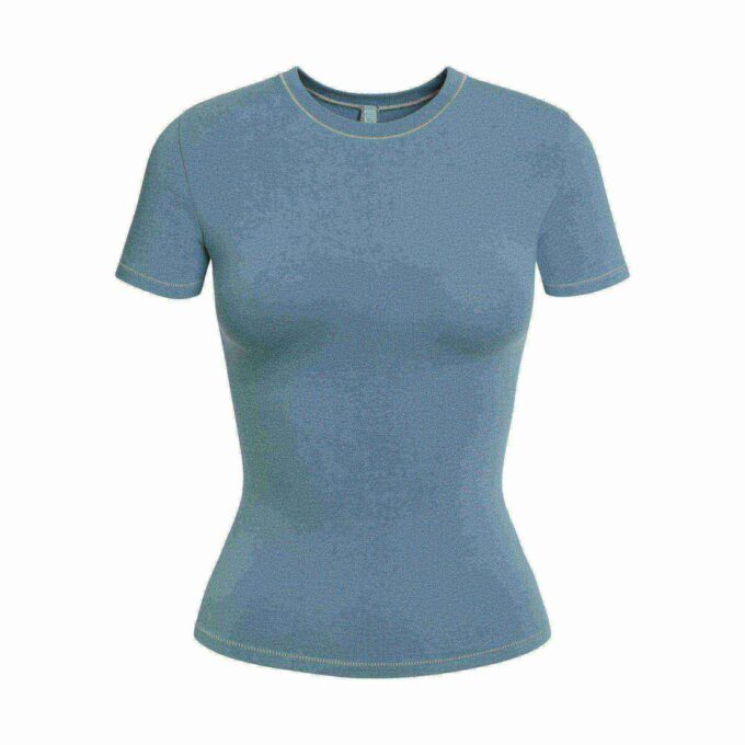 T-SHIRT AUS BAUMWOLLJERSEY T-SHIRT AUS BAUMWOLLJERSEY