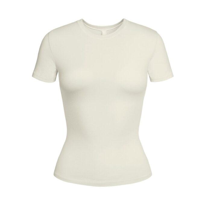 T-SHIRT AUS BAUMWOLLJERSEY T-SHIRT AUS BAUMWOLLJERSEY