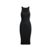 Tanktop-Midikleid aus Baumwollripp Tanktop-Midikleid aus Baumwollripp