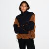 TEDDY ÜBERGRÖSSERTER HALBREISSVERSCHLUSS-PULLOVER
