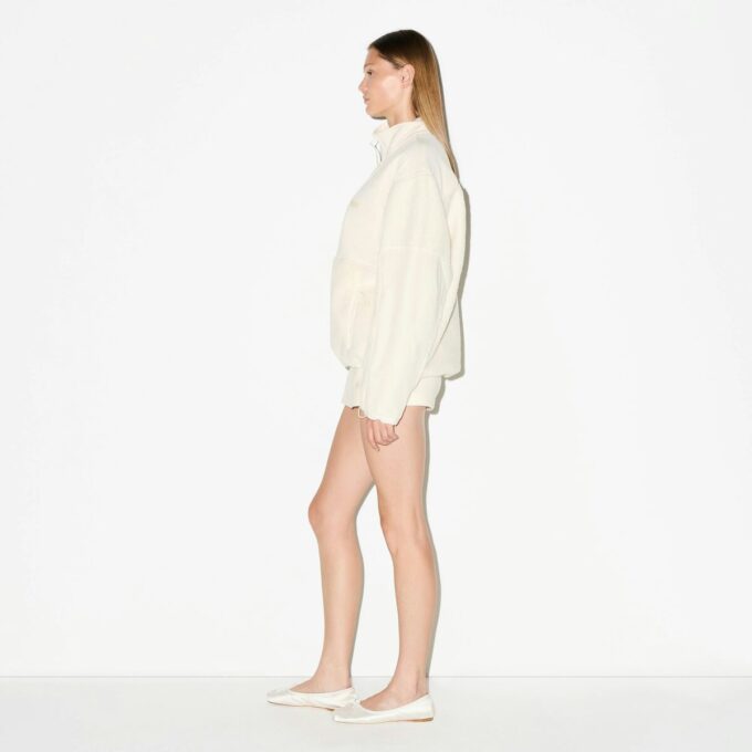 TEDDY ÜBERGRÖSSERTER HALBREISSVERSCHLUSS-PULLOVER