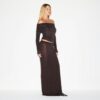 Transparenter, langer Modal-Rock