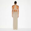 Transparenter, langer Modal-Rock Transparenter, langer Modal-Rock