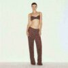 Transparenter Strick-Bralette Transparenter Strick-Bralette
