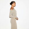TRANSPARENTES MODELL-OFF-SHORTE-TOP TRANSPARENTES MODELL-OFF-SHORTE-TOP