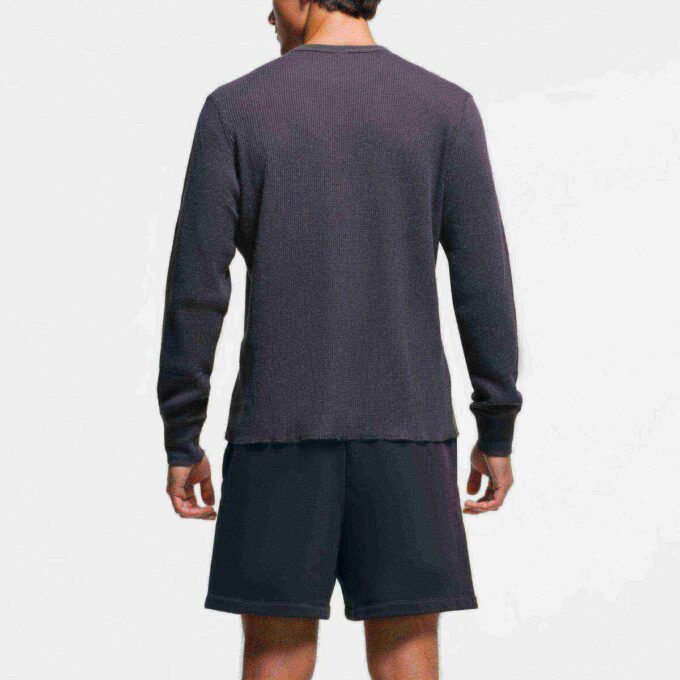 WAFFLE HERREN KLASSISCHES LANGARM-T-SHIRT WAFFLE HERREN KLASSISCHES LANGARM-T-SHIRT